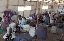 لاجئون في  مخيم معزول بالرنك جنوب السودان