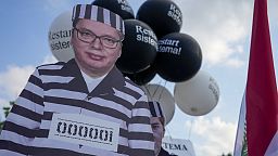 Nueva protesta masiva en Belgrado contra la violencia y la ineficacia de las autoridades