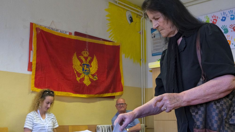 Voting underway in election that could put Montenegro back on EU track