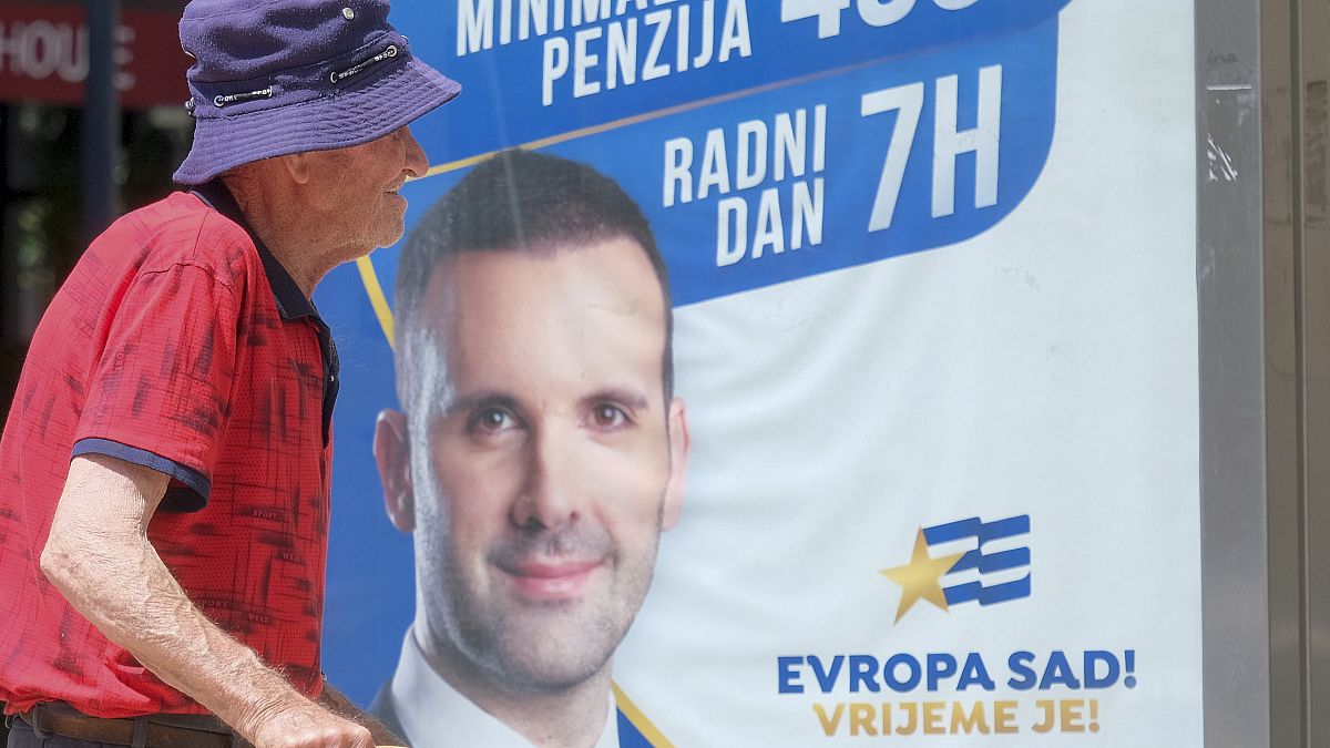 Az Európa Most választási plakátja