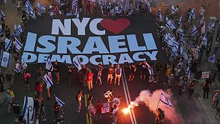 Αντικυβερνητική διαδήλωση στο Ισραήλ