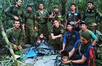 کودکان کلمبیایی زنده پیدا شده در جنگل