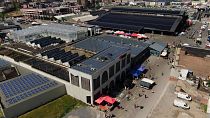 Farm auf einem Marktdach in Brüssel punktet mit Energie-Effizienz