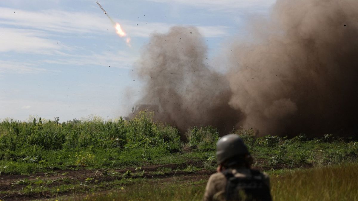 القوات الأوكرانية على الجبهة