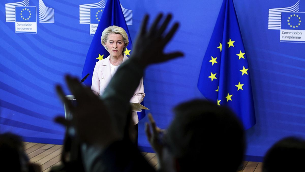 La présidente de la Commission européenne, Ursula von der Leyen, soutient le principe de la majorité qualifiée en matière de politique étrangère