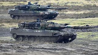 Leopard tankları
