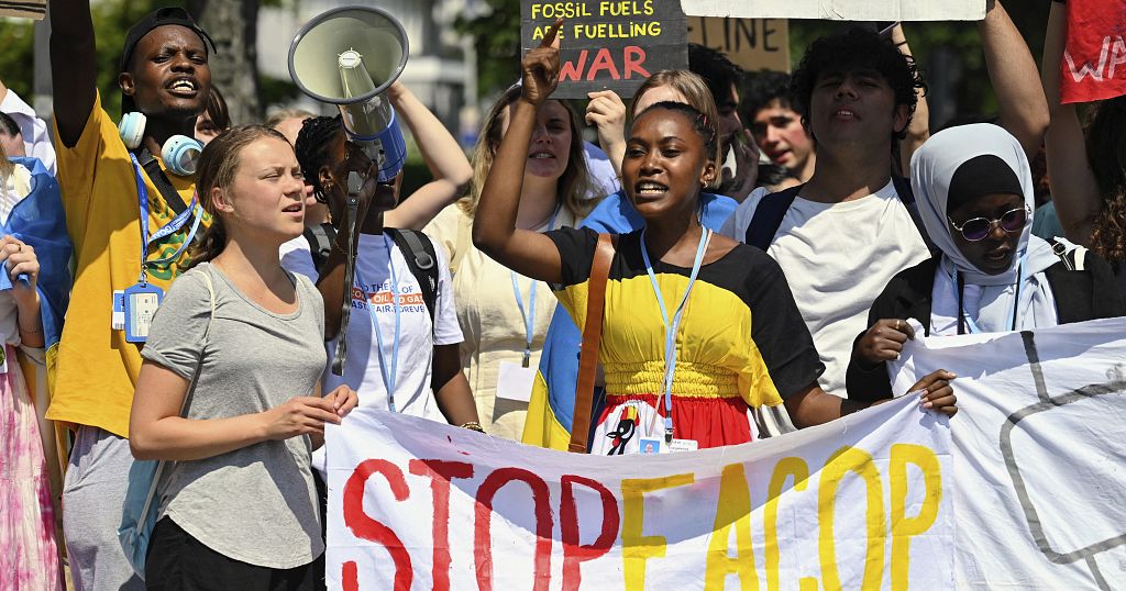 Climate activists denounce COP28 president