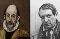 Una exposición explora la influencia de El Greco en el periodo cubista de Picasso