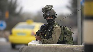 Izraeli katona Huvara közelében