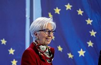 Christine Lagarde, président de la Banque centrale européenne.