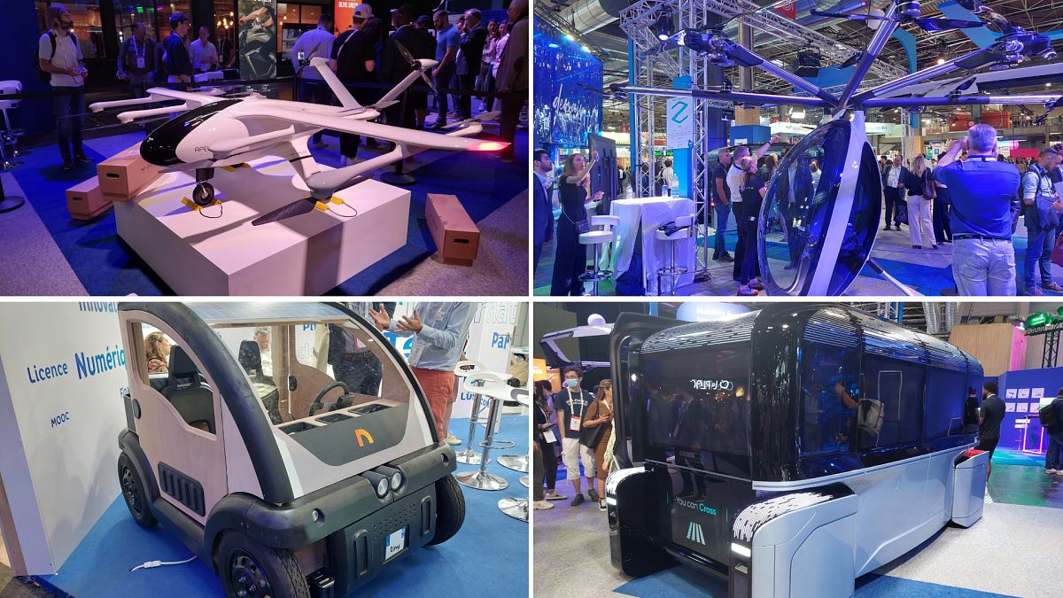 На технологическом форуме VivaTech в Париже показали новые виды транспорта