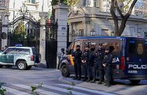 عناصر للشرطة الإسبانية في مدريد. 2023/01/31