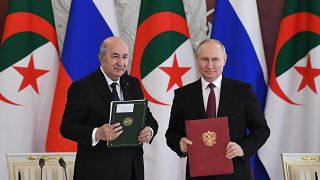 Algérie : Poutine et Tebboune signent un "accord de partenariat"