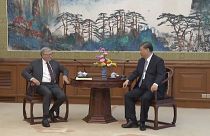 بیل گیتس و شی جین پینگ رئیس جمهور چین
