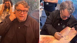 Celebrated Mexican director Guillermo del Toro during the Annecy Animation Film Festival