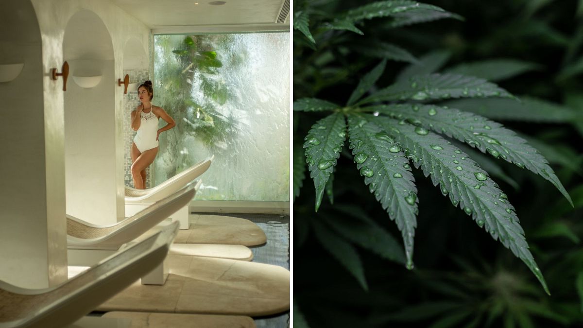 Puente Romano Beach Resort in Ibiza offers CBD therapies and hydrotherapy facilities.