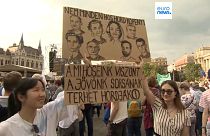 Διαδήλωση στη Βουδαπέστη
