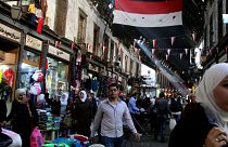 بازار دمشق در سال ۲۰۱۴