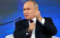 Vladimir Poutine au Forum économique de Saint-Pétersbourg