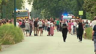 Authorities evacuate residents of La Laigne village in Charente-Maritime, June 17th 2023