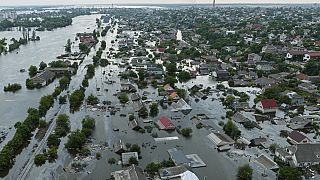 Πλημμύρες μετά την ανατίναξη του φράγματος Νόβα Καχόβκα