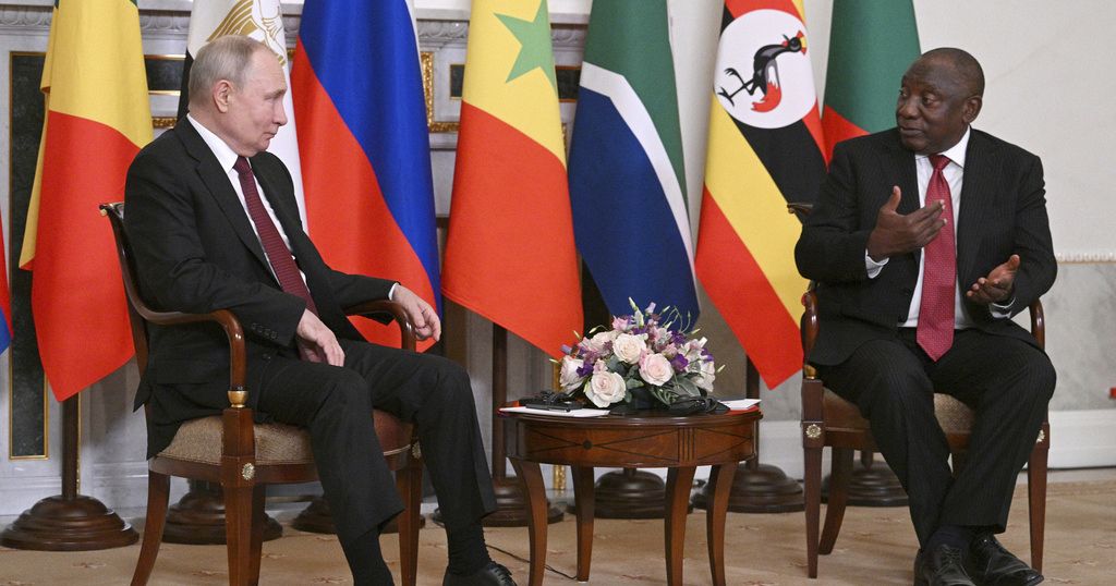 President Ramaphosa tells ‘adamant’ Putin ‘the war must end’ in Ukraine