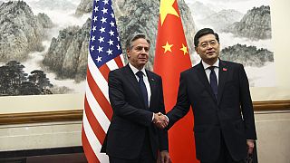 ABD Dışişleri Bakanı Anthony Blinken, Çinli mevkidaşı Çin Gang 