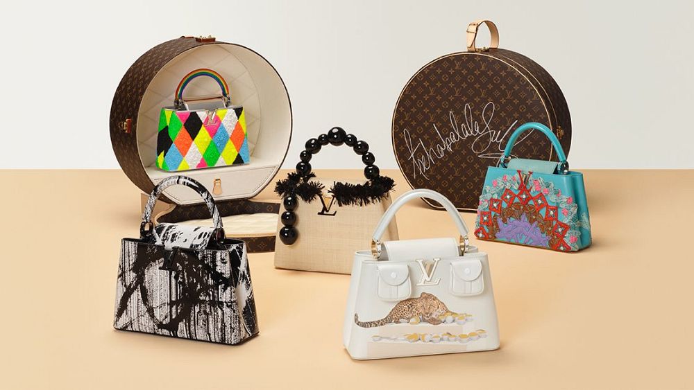 Louis Vuitton Limited Edition Speedy Round Two Way Bag Auction