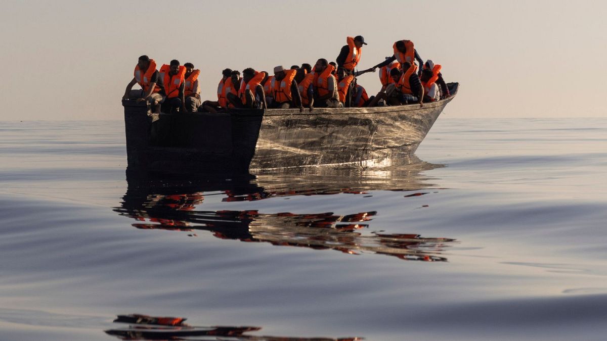 پناهجویان در آب‌های مدیترانه