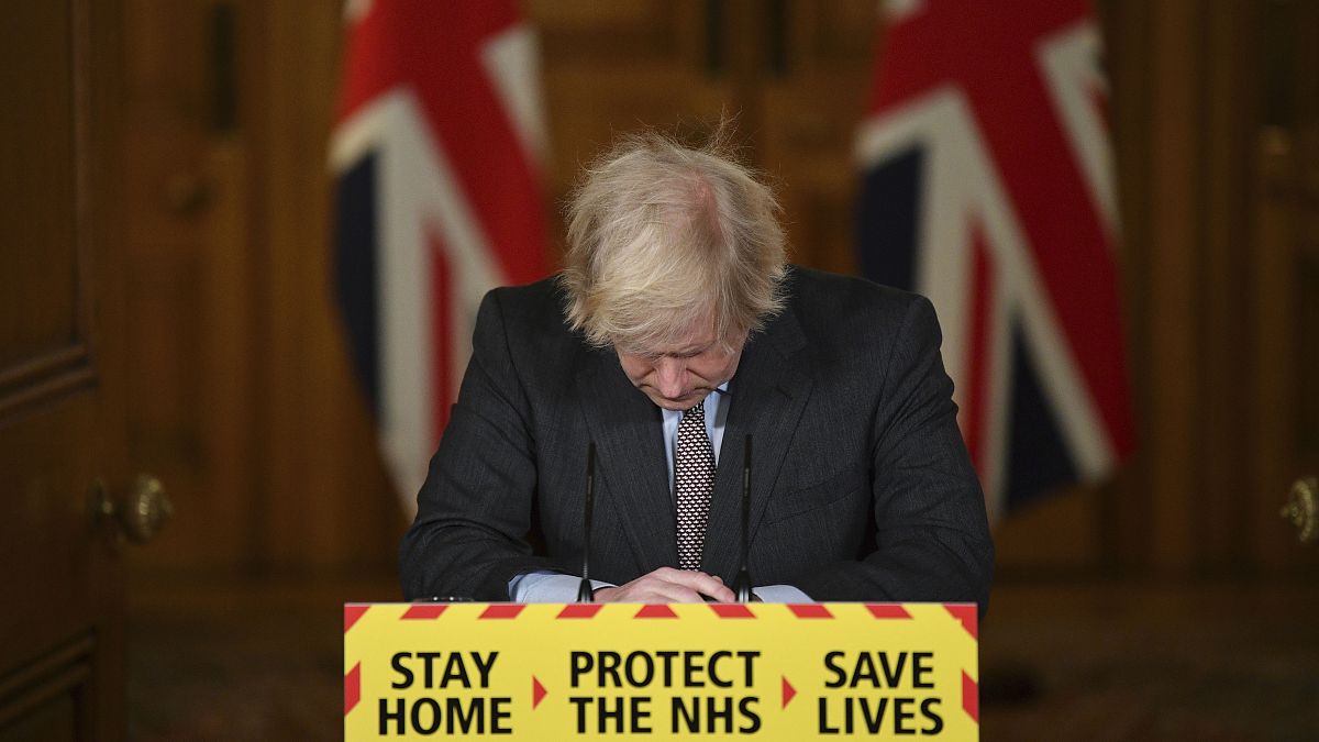 Boris Johnson, ex primer ministro británico, en una imagen de archivo
