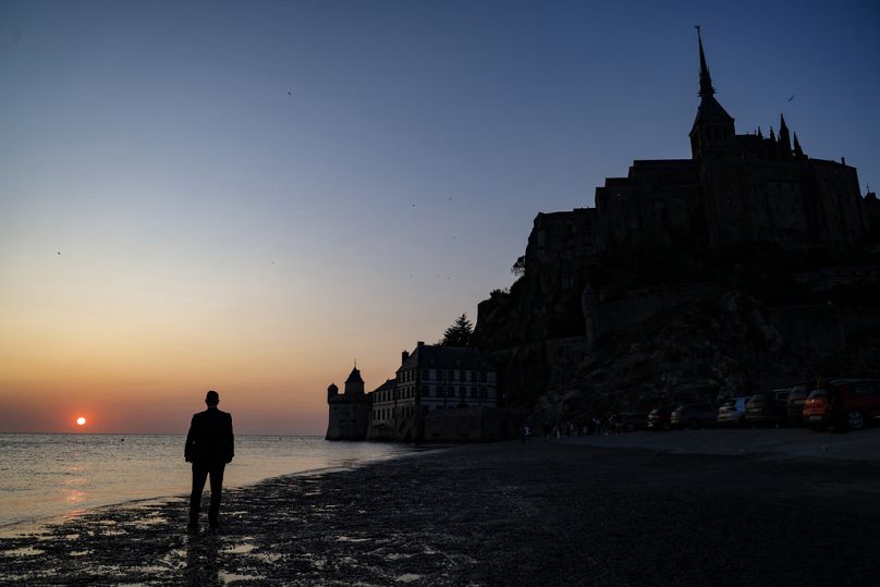 Summer overtourism plagues France's historic Mont-Saint-Michel