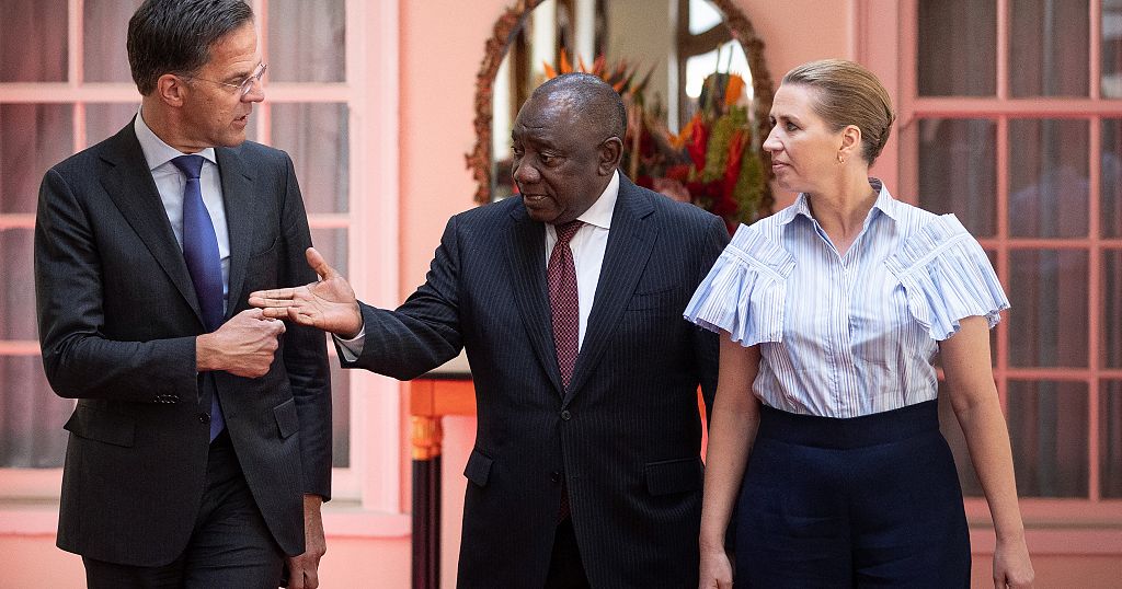 Dutch, Danish leaders in joint visit to South Africa