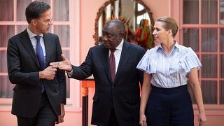 Dutch, Danish leaders in joint visit to South Africa