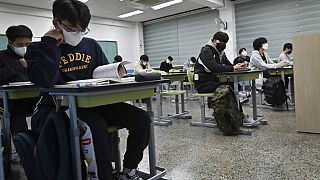 Güney Kore'de üniversite seçme sınavı