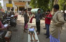 Hospitals are overwhelmed and morgues filled to capacity.