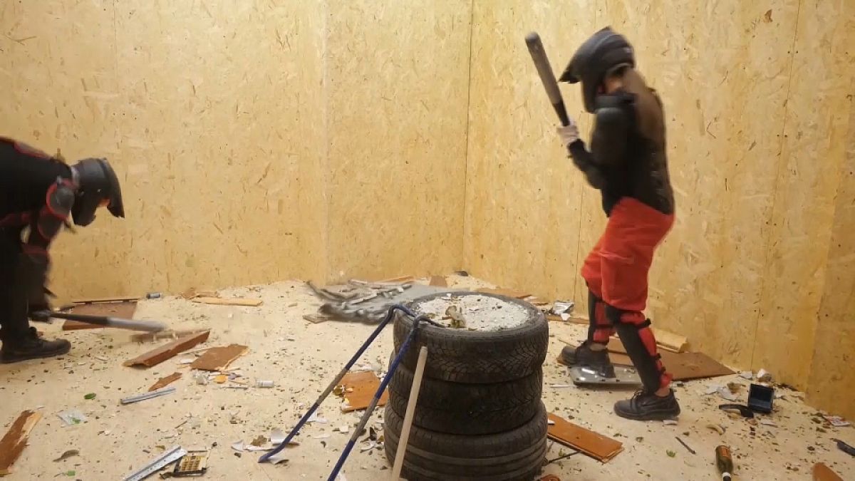 Italy's rage rooms can be found in Milan, Rome, Turin and Genoa.