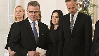 Петтери Орпо на церемонии назначения в Президентском дворце, Хельсинки, 20 июня 2023 года. 