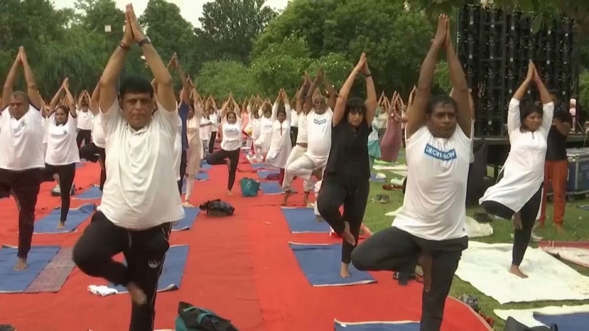 Yoga kommt aus der indischen Philosophie