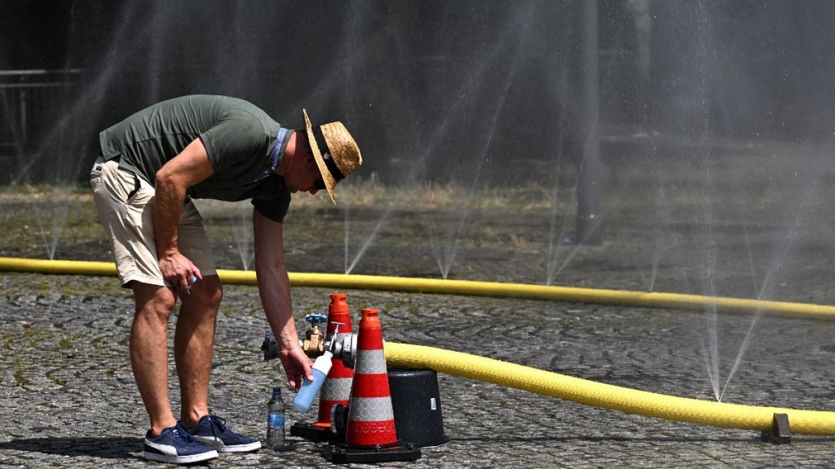Un'ondata di caldo sta colpendo l'Europa centrale