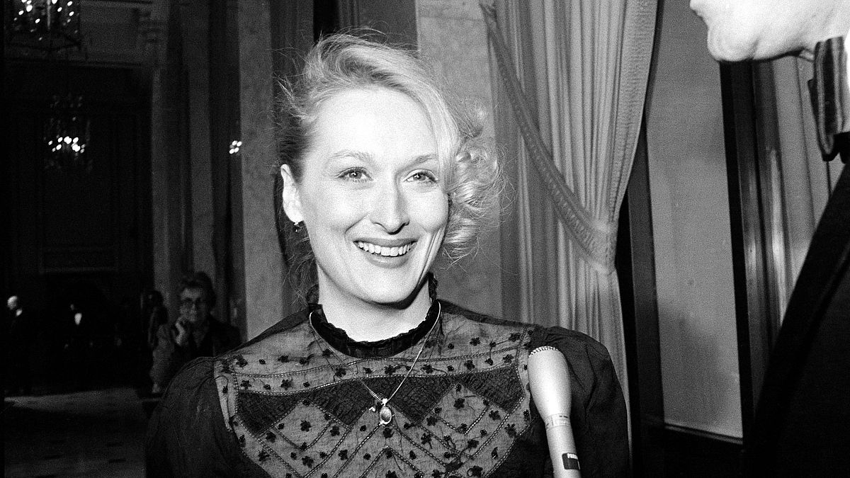 Actress Meryl Streep is shown at the seventh annual Los Angeles Film Critics Awards dinner in Beverly Hills, Ca., on Jan. 13, 1982. 