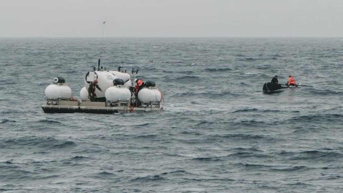 Alla ricerca del sottomarino. (Oceano Atlantico, 18.6.2023)