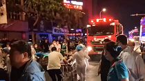 Çin'de restoranda patlama meydana geldi