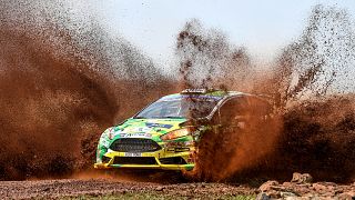 Tanak gets early stage win at Rally Kenya