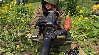 جندي روسي في منطقة دونيتسك