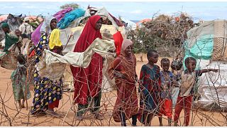 نساء وأطفال في الصومال