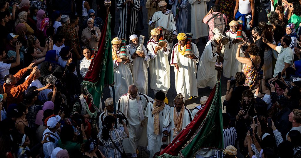 Morocco: the Gnaoua festival ” upholds the values of humanity “. Morocco: the Gnaoua festival ” upholds the values of humanity “.