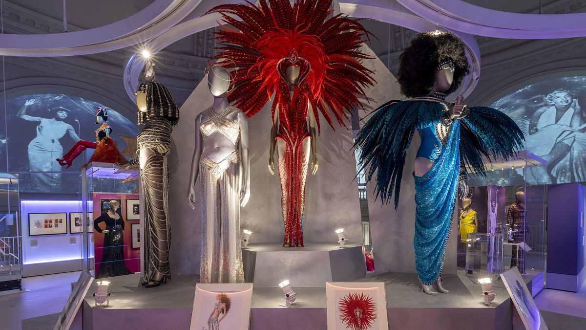 Installation images of DIVA at the Victoria and Albert Museum