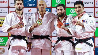 Die Gewinner des Judo Grand Slam in der Mongolei