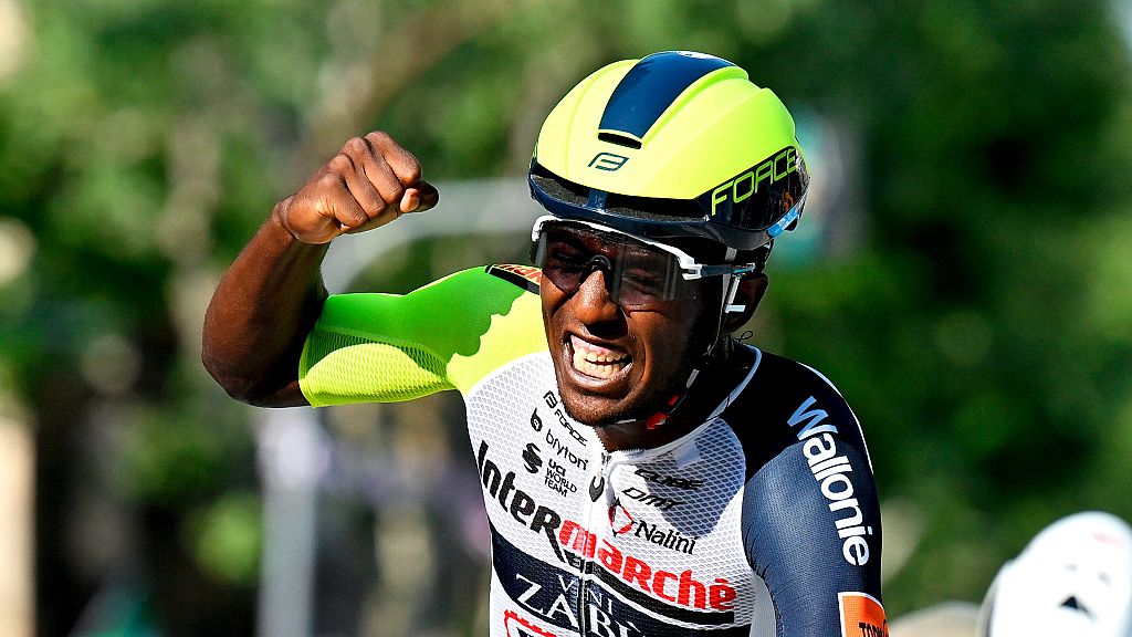 Cyclisme premier Tour de France pour l'Érythréen Biniam Girmay