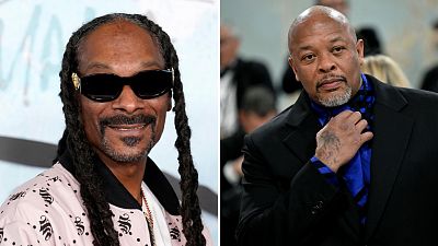 Snoop Dogg presents Dr. Dre with ASCAP award